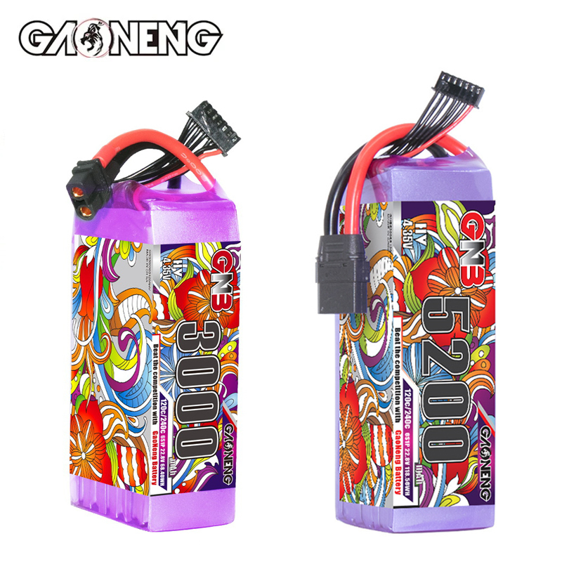 Drone Battery Plate - Baterai Lipo GNB 6S 22.8V 3000mAh