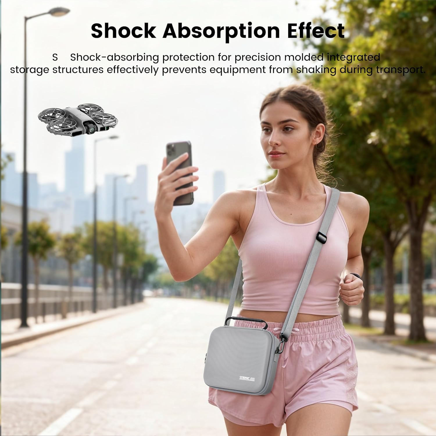 Tas Selempang Portabel STARTRC - Drone Battery Case ulasan dan harga