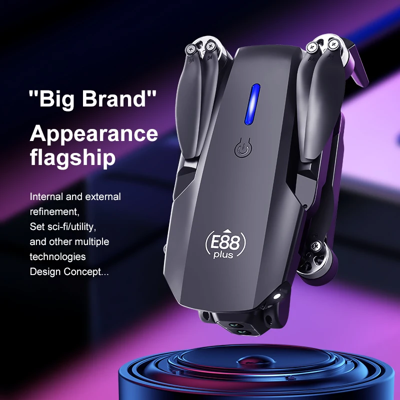 Drone Quadcopter E88 Plus baru - Drone Battery Case ulasan dan harga