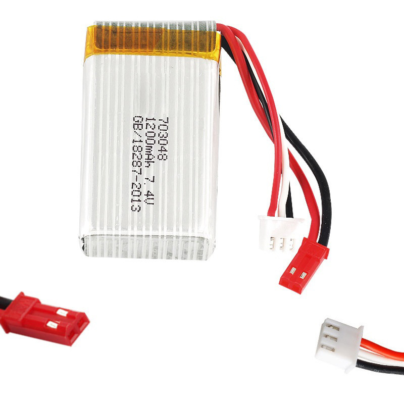 Baterai Lipo 2S 7.4 V 1200MAh  - Drone Battery Li-Ion ulasan dan harga