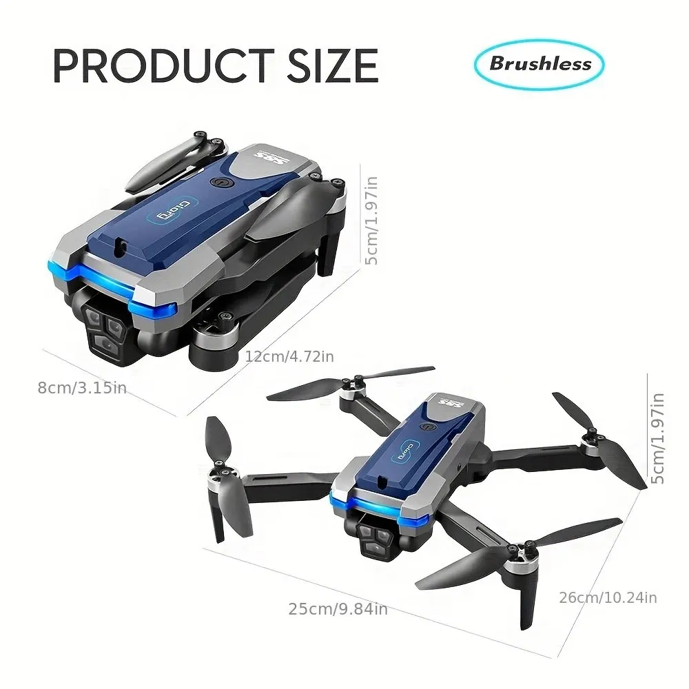 S8S Drone lipat 5G Wifi 8K HD, - Drone Battery Case ulasan dan harga