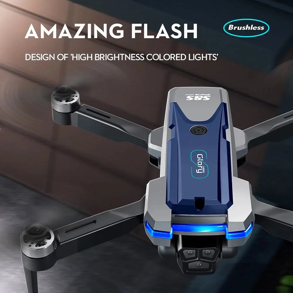 S8S Drone lipat 5G Wifi 8K HD, - Drone Battery Case ulasan dan harga